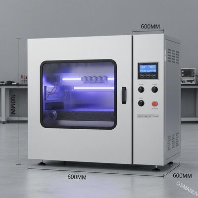 500mm*600mm*1000mm Rozmiary Maszyna do utwardzania UV z regulowanymi ustawieniami