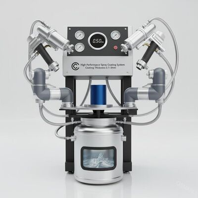 Wysokiej wydajności system powłoki rozpylającej dla grubości powłoki 0,1-3 mm