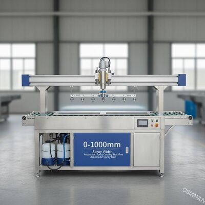0-1000 mm szerokość rozpylania Automatyczna maszyna do powlekania rozpylającą i automatyczny pistolet rozpylający