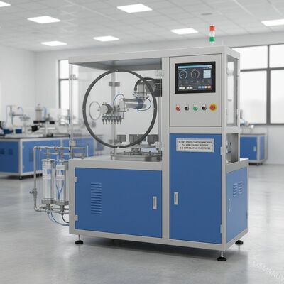 0-180° Spray Coating Machine z systemem sterowania PLC/HMI dla grubości powłoki 0,1-3 mm