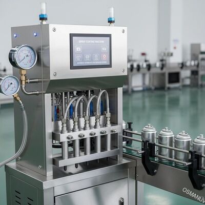 Spray Paint Semi Automatic Filling Machine Zaawansowana technologia dla lepszego powłoki z spray coating machine