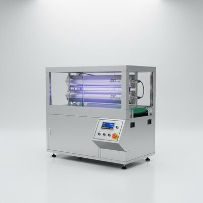 Prosta maszyna do utwardzania UV z konfiguracją 2 amerykańskich lamp rtęciowych WQP 3 KW