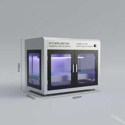 Maszyna do utwardzania UV 500mm*600mm*1000mm Wymiary 365nm Lampa UV 300mm*400mm Obszar utwardzania