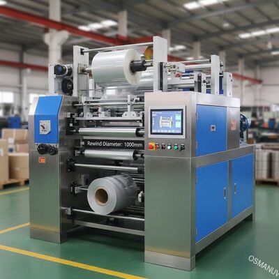 System sterowania PLC Maszyna do laminowania folii 3000KG dla dużych przewijania średnica 1000mm