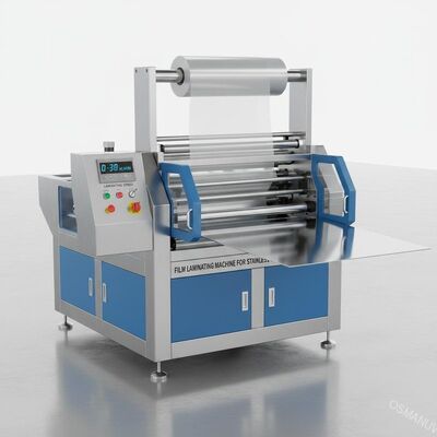 Prędkość laminowania 0-30 m/min Maszyna do laminowania folii dla stali nierdzewnej