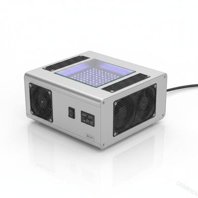 Maszyna do utwardzania UV LED o chłodzenia powietrza dla powierzchni utwardzania 200 mm*200 mm z zasilaniem AC220V