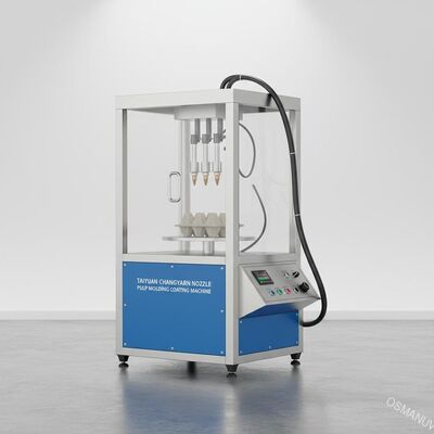 Taiyuan Changyuan dysze używany pulp Moulding powłoki maszyny o masie 110kg i 400 * 400 * 500 mm pomieszczenia rozpylania
