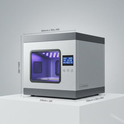 300mm*300mm*400mm UV LED Curing Machine dla 200mm*200mm obszaru utwardzania i precyzyjnego utwardzania