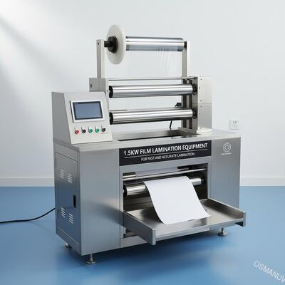 1Sprzęt do laminowania folii o mocy 0,5 kW do szybkiego i dokładnego laminowania