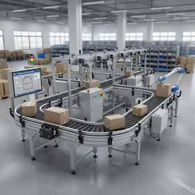 Wysokiej prędkości wszechstronny system przenośnikowy z automatycznym działaniem