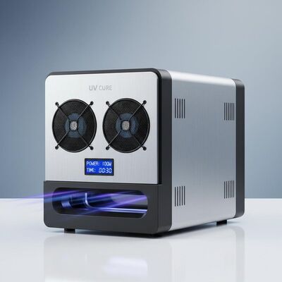Metoda chłodzenia Chłodzenie powietrza Maszyna do utwardzania UV LED 100W Do szybkiego procesu suszenia
