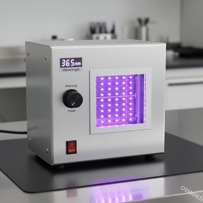 Ręczne sterowanie UV LED Machine 365nm Długość fali dla 200mm * 200mm Obszar utwardzania