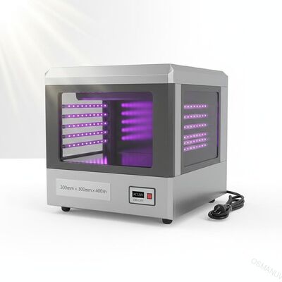5mm Głębokość Ultrafioletowa maszyna do utwardzania LED 300mm*300mm*400mm Do zasilania AC220V