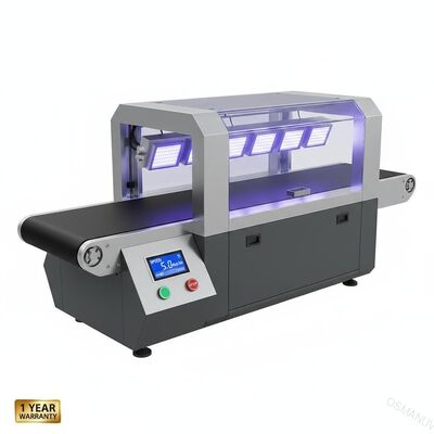 1 rok Ultrafioletowy system utwardzania LED z prędkością utwardzania 1-10 m/min