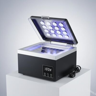 Profesjonalna i wszechstronna maszyna do utwardzania UV LED 100W z obszarem utwardzania 200mm*200mm