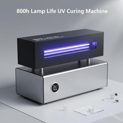 8000h Żywotność lampy Maszyna do utwardzania UV ze źródłem zasilania ze stali nierdzewnej 1s / Time