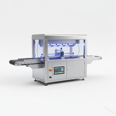 Maszyna do utwardzania UV sterowana przez PLC 0,2-50 mm Grubość utwardzania 500 mm * 600 mm * 1000 mm Wymiary