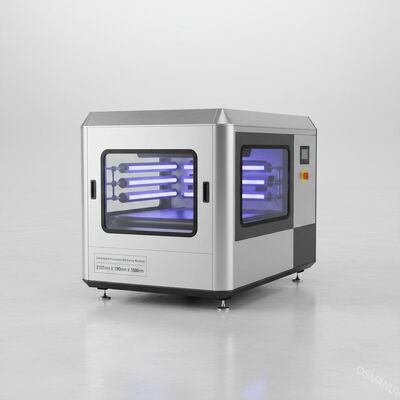 Mała maszyna do utwardzania UV z kompaktową konstrukcją 2107 mm x 1390 mm x 1900 mm