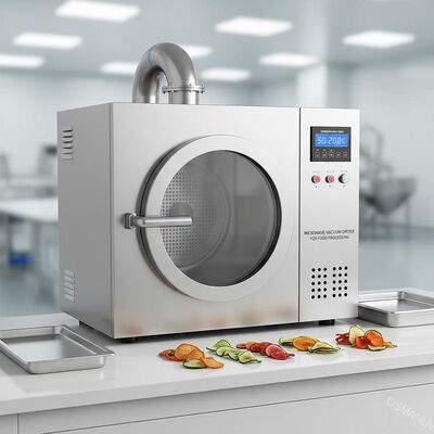 Zakres temperatury 50-200C Mikrofale suszarka próżniowa do przetwarzania żywności