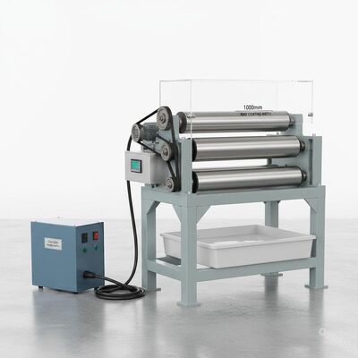 220V/50Hz zasilacz i 1000mm Max Coating Width Roller Coating Equipment for Paint