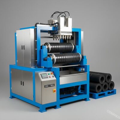 Maszyna do produkcji rolków przenośnych 220V/50Hz o maksymalnej grubości powłoki 0,2-3 mm