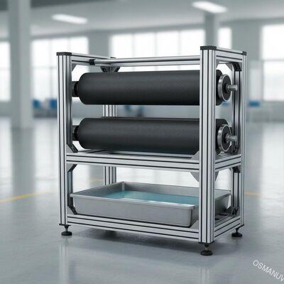 Maksymalna szerokość powłoki 1000 mm Sprzęt do powłoki rolkowej o średnicy rolki 200-400 mm