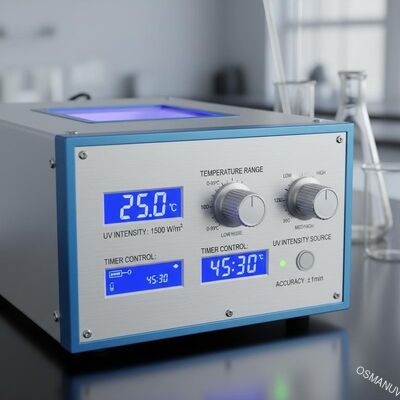 Zakres temperatury 0-99C Źródło intensywności UV z dokładnością sterowania czasem ±1min
