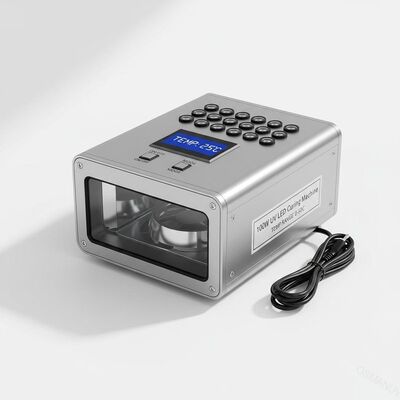 Maszyna do utwardzania UV LED o mocy 100 W dla zakresu temperatur 0-50 C z ciałem ze stopu aluminium