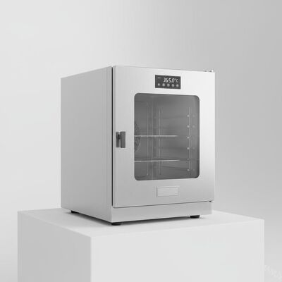 Jeden rok pieca o stałej temperaturze o wymiarach zewnętrznych 600 mm x 600 mm x 800 mm