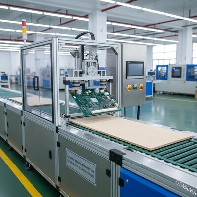 Automatyczna maszyna do toczenia desek | Konfigurowalny sprzęt do odwracania panelu drewnianego PCB w celu uzyskania pełnego składu linii produkcyjnej