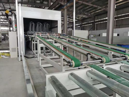 Maszyna do powlekania UV Maszyna do malowania mebli Grubość 6 mm do mebli stalowych lub elementów aluminiowych