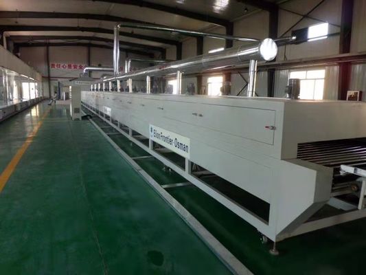 Płyta MDF 388kw Uv Light Curing Spray Coating Machine Sterowanie PLC Płyta krzemianowo-wapniowa