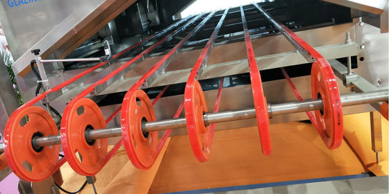 220V 50HZ Synchroniczna maszyna z zielonym przenośnikiem taśmowym Cnc 0,75KW