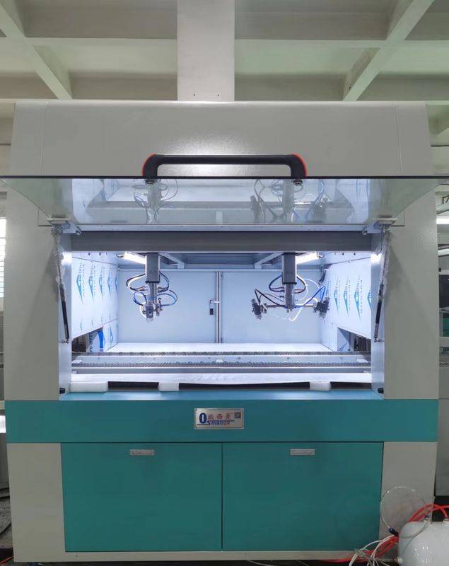 1100mm * 410mm * 1100mm Automatyczna maszyna do powlekania wstrzykiwaczem o średnicy 1,0-1,5 mm