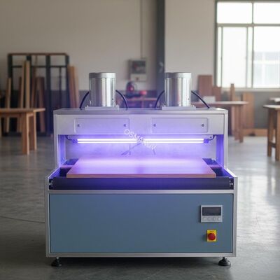 Two Lamp UV Curing Machine for Wooden Furniture Surface Drying High-Intensity Instant Curing System