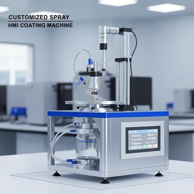 Customized Spray HMI Coating Machine 200mm Distance 1000ml/Min 0.1-3mm