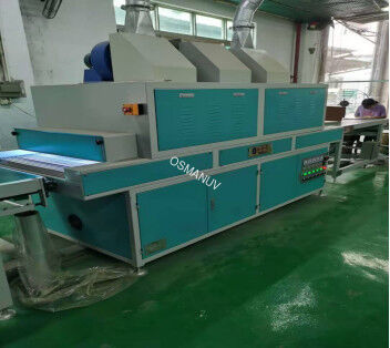 3-Lamp High-Power Instant UV Curing Machine for Wooden Furniture Coating with UV Varnish