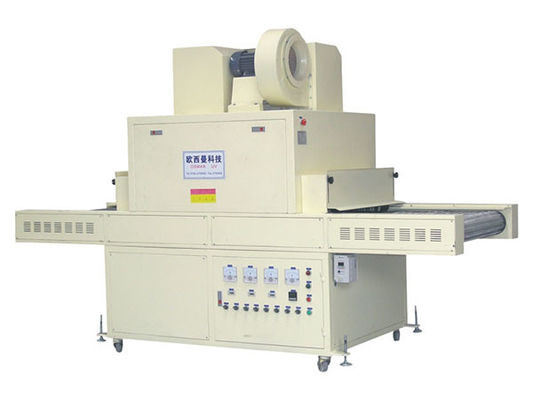 6,8KW W550mm Przenośnik taśmowy Maszyna do utwardzania UV System chłodzenia powietrzem