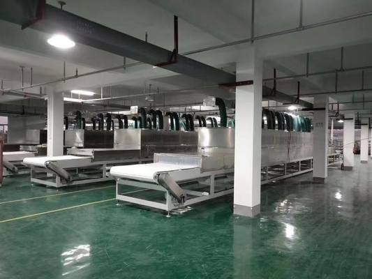 Przemysłowa suszarka mikrofalowa 380V o prędkości 10 m/min