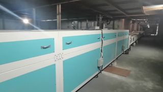 Linia produkcyjna do wyżarzania PVC / wydajna powłoka z materiału płaskiego